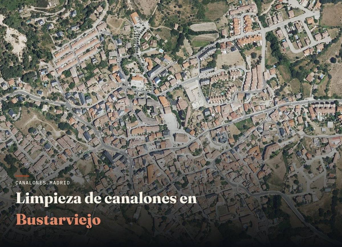 Limpieza de canalones en Bustarviejo | canalones.madrid Bustarviejo (Madrid): canalones.madrid ofrece limpieza profesional de canalones para evitar atascos y goteras, en la Sierra Norte de Madrid.