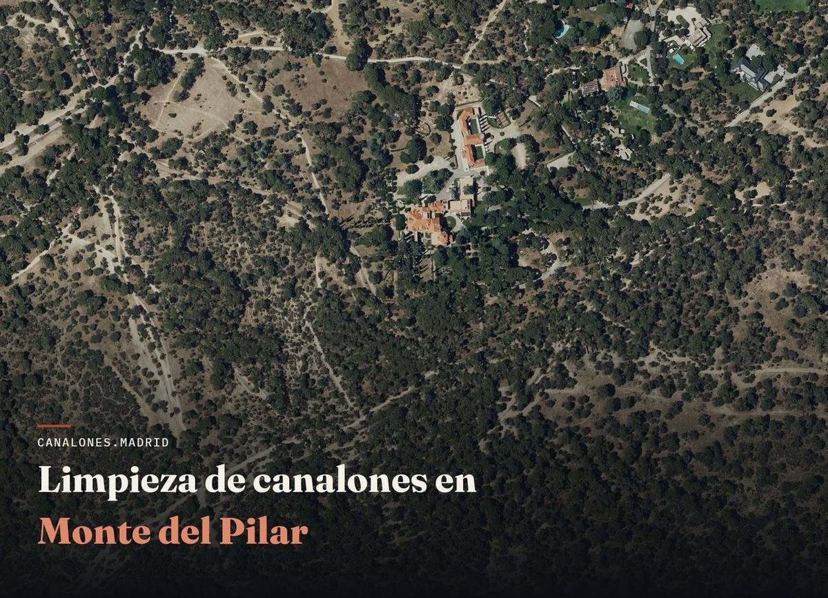 Limpieza de canalones en Monte del Pilar | canalones.madrid Monte del Pilar (Madrid): canalones.madrid ofrece limpieza profesional de canalones para evitar atascos y goteras, en el oeste de la Comunidad de Madrid.